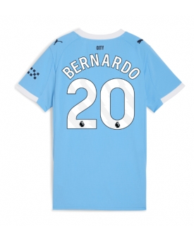 Billige Fotballdrakt Manchester City Bernardo Silva #20 Replika Hjemmedrakt Dame 2025-26 Kortermet Billige Fotballdrakt Manchester City Bernardo Silva #20 Replika Hjemmedrakt Dame 2025-26 Kortermet